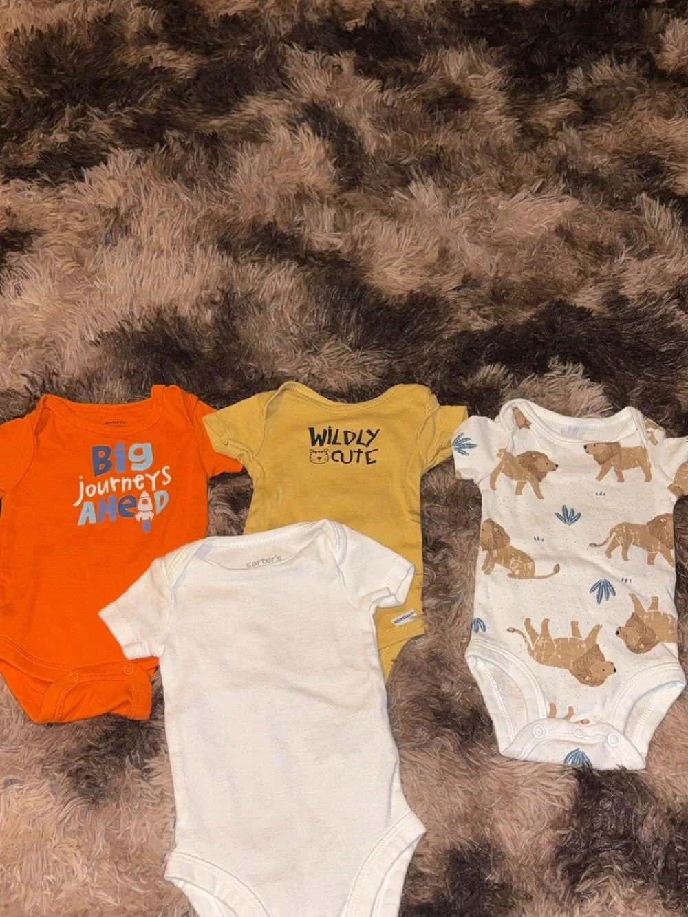 20 piece bundleCarter's Long-Sleeve Bodysuit Set - White, Blue, Green, Gray, Tan